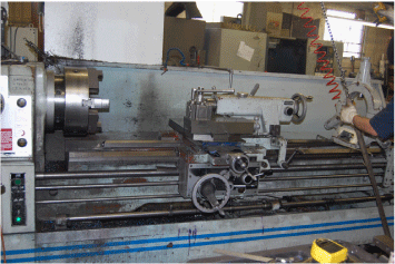 Large Manual Lathe Machine