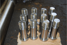 Machined Parts on lathe